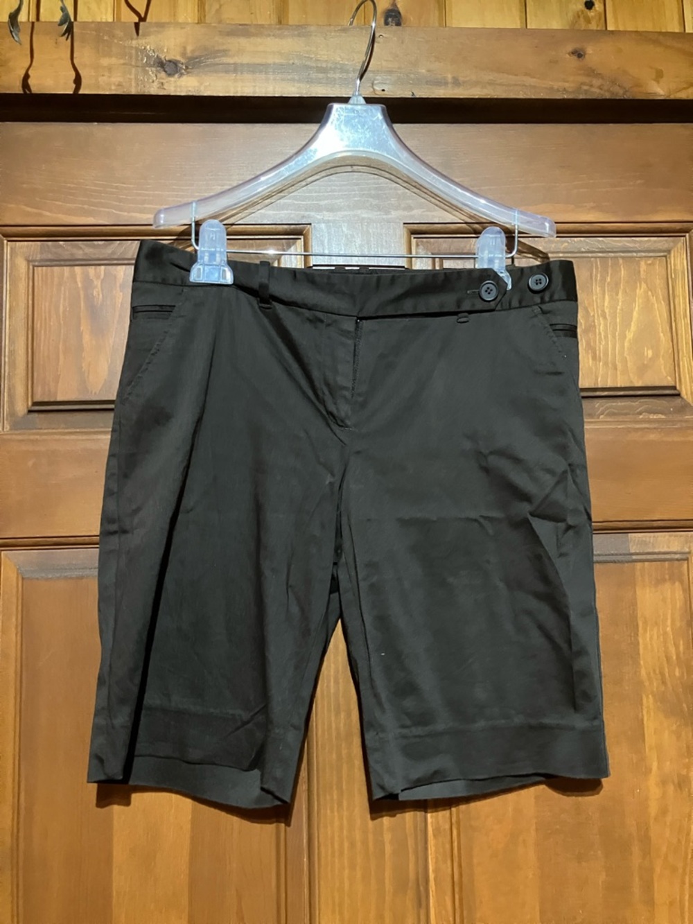 The Limited Black Tailored Bermuda Shorts